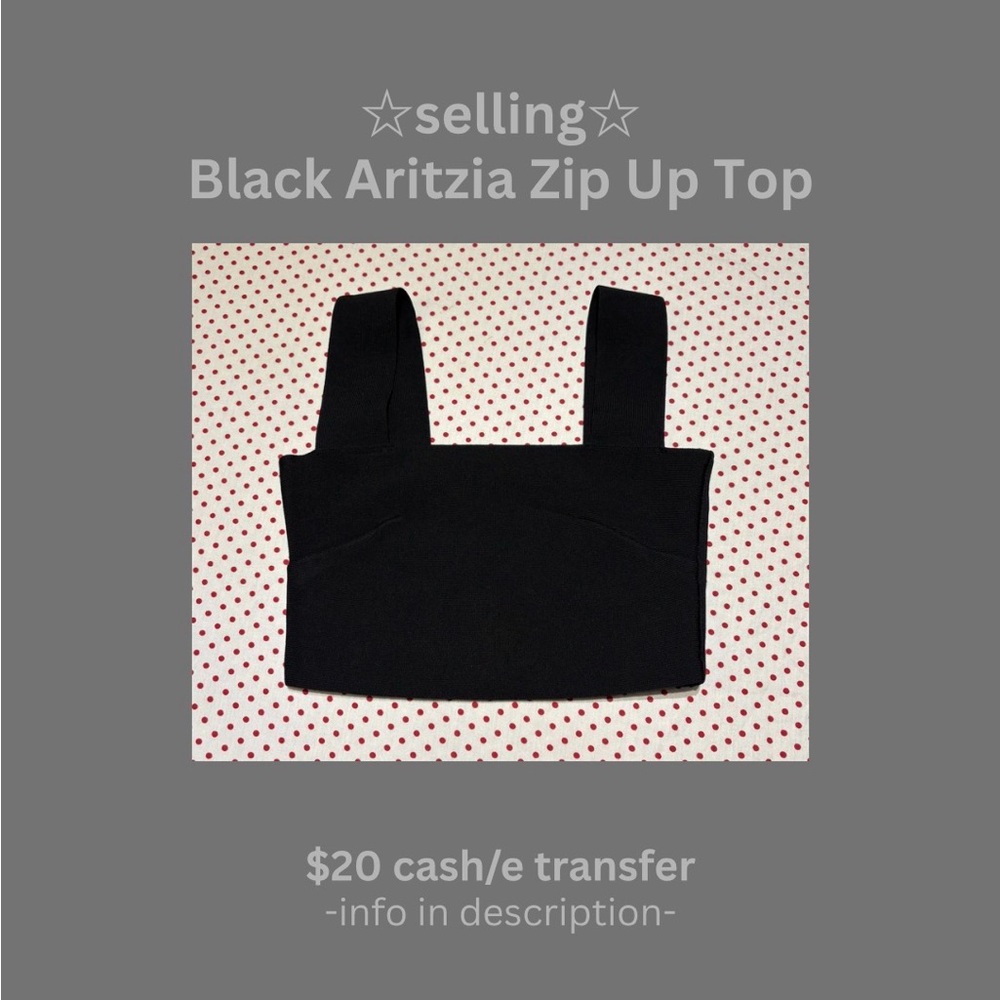 Babaton Black Crop Top